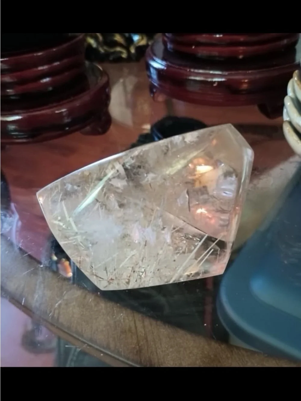 Rutilated Quartz Crystal